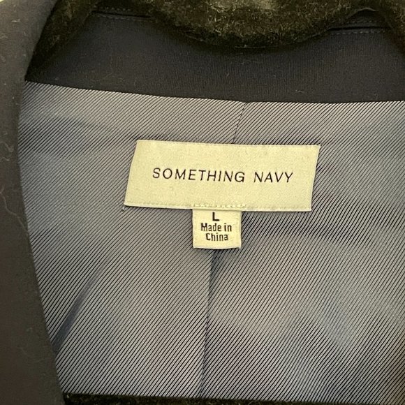 Something Navy Double Breasted Blazer - Picture 9 of 13